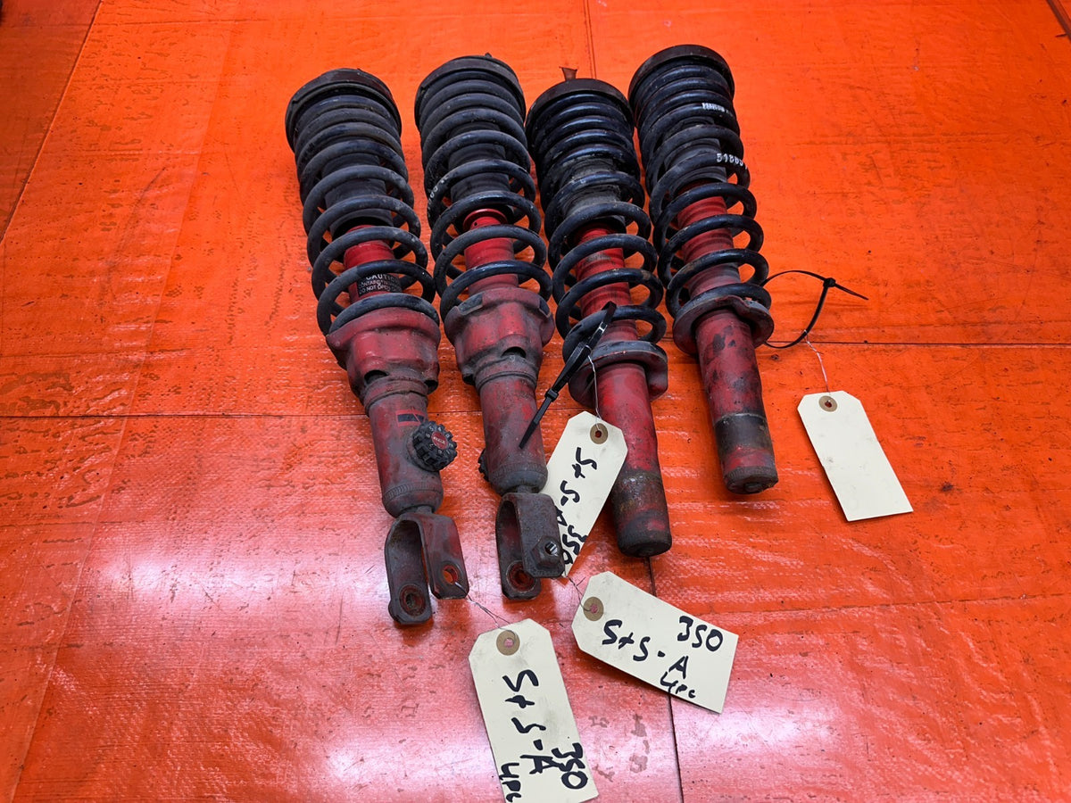 96-00 HONDA CIVIC -  KYB AGX SHOCKS WITH H&R LOWERING SPRINGS0
