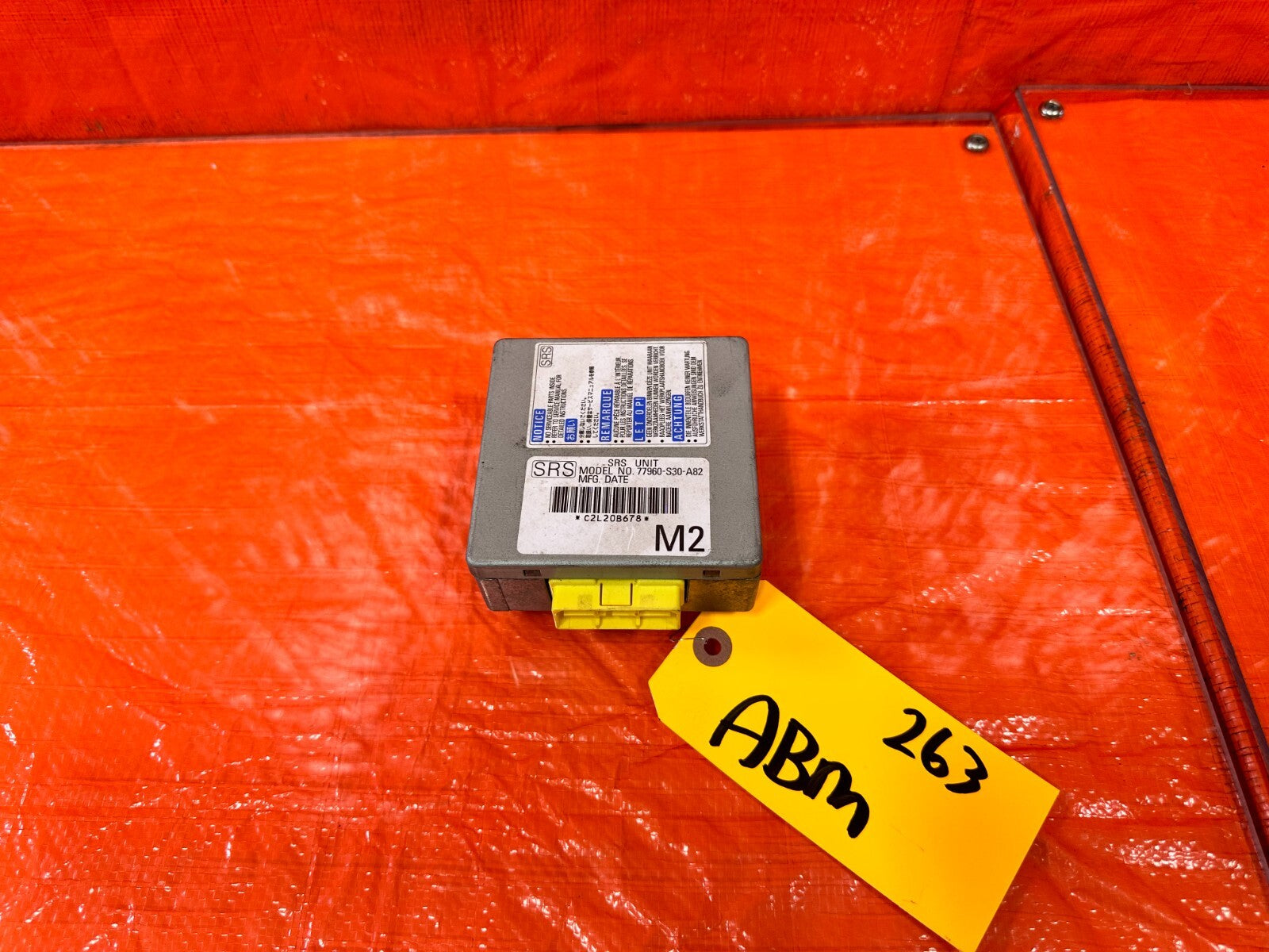 97 01 HONDA PRELUDE   CONTROL MODULE   77960 S30 A82   OEM FACTORY #2630