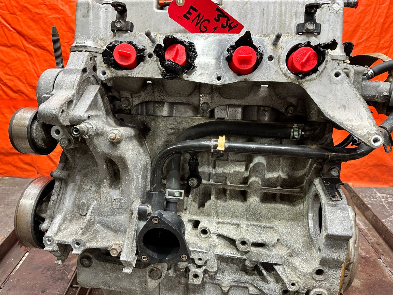 13 15 HONDA CIVIC SI 4D 2.4L K24Z7 ENGINE MOTOR LONG BLOCK ASSEMBLY OEM #334D7