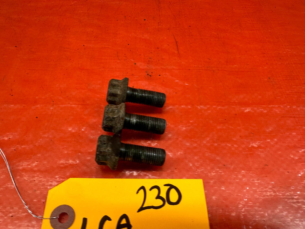 02 05 HONDA CIVIC SI EP3 HATCHBACK LOWER CONTROL ARM BOLTS   SET OF 3   OEM #2304