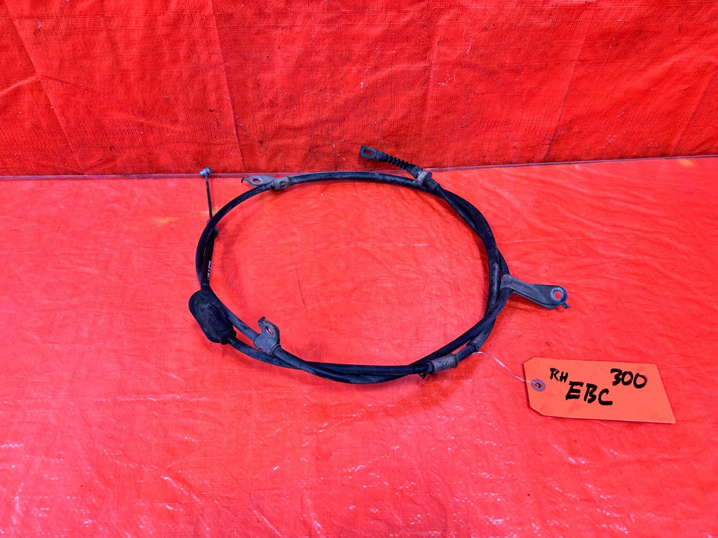 06 11 HONDA CIVIC SI   PASSENGER RIGHT REAR EMERGENCY BRAKE CABLE   OEM #3000