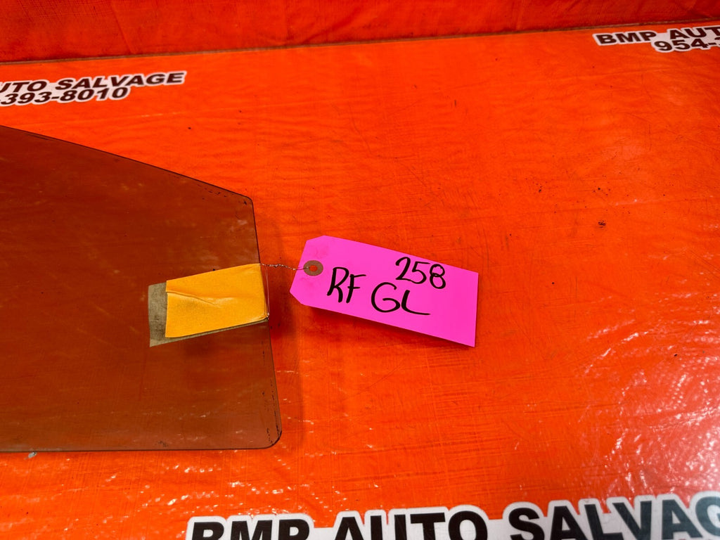02 05 HONDA CIVIC SI EP3 HATCHBACK PASSENGER RIGHT FRONT DOOR GLASS WINDOW #2584