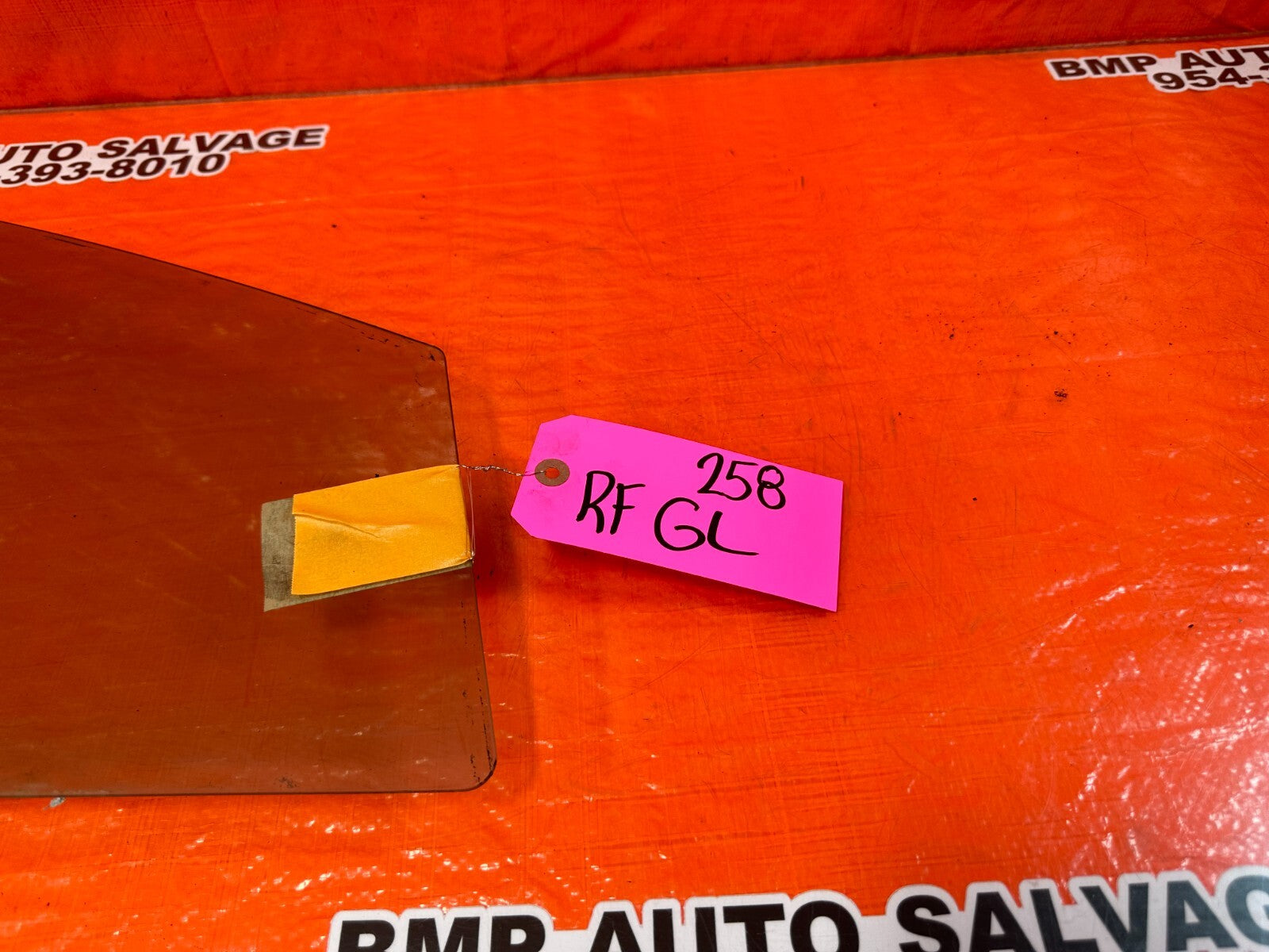 02 05 HONDA CIVIC SI EP3 HATCHBACK PASSENGER RIGHT FRONT DOOR GLASS WINDOW #2584