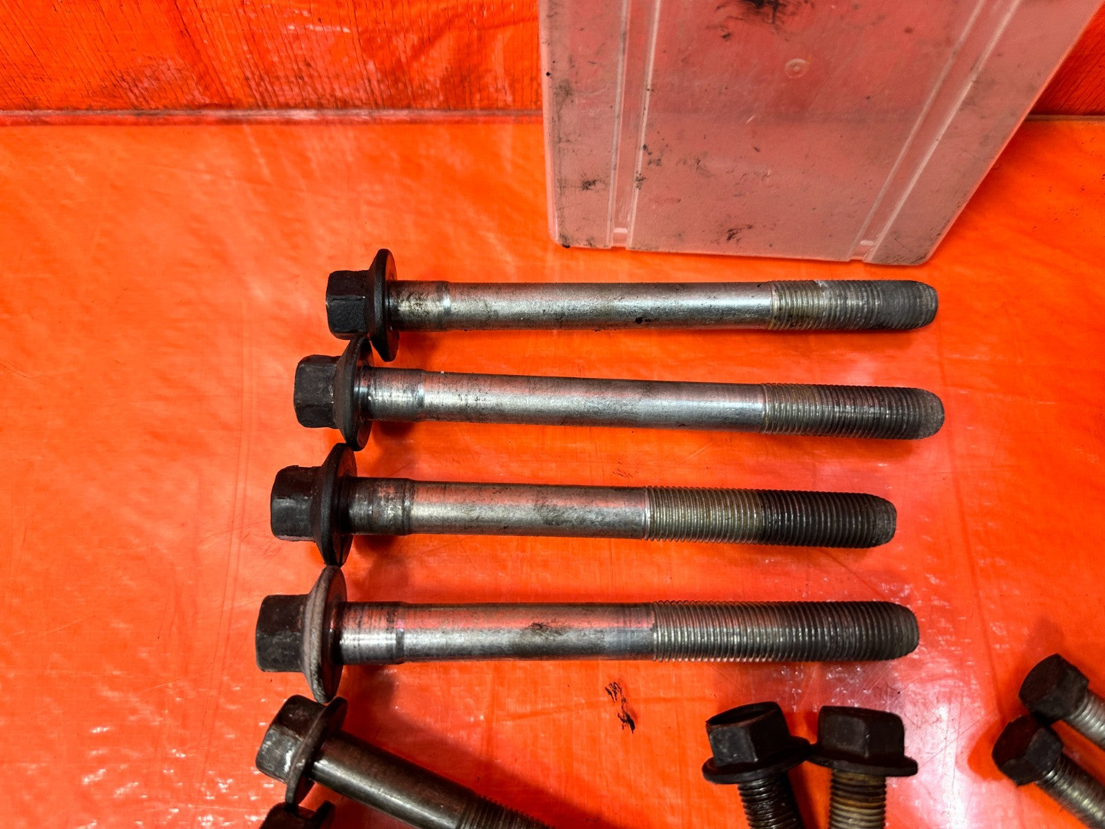 04 08 ACURA TSX   FRONT CROSSMEMBER SUBFRAME SUB FRAME BOLTS HARDWARE   OEM #3222