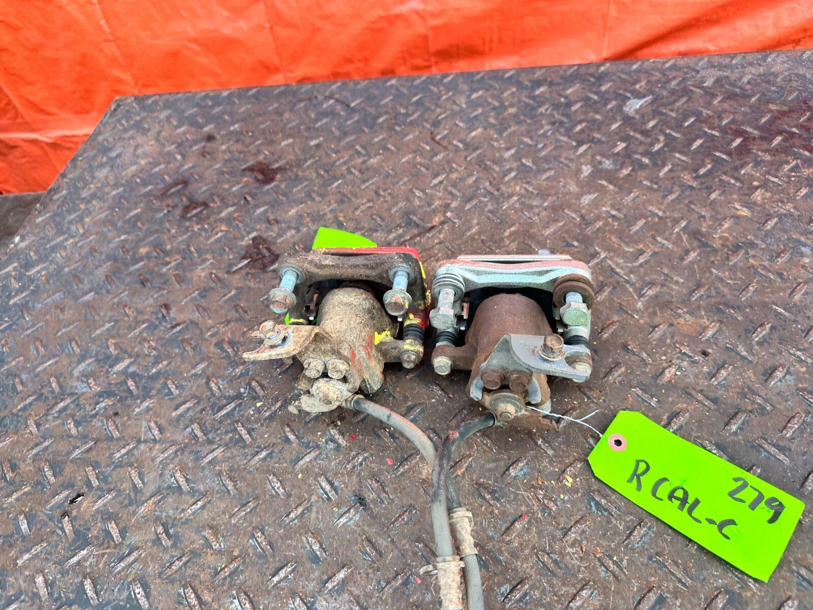 09 14 ACURA TSX   REAR BRAKE CALIPERS   LEFT RIGHT CALIPER SET   OEM FACTORY 27911