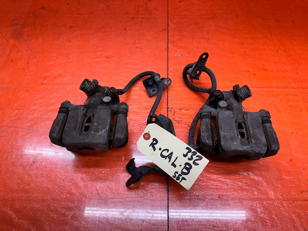 92 96 HONDA PRELUDE REAR BRAKE CALIPERS PAIR LEFT RIGHT OEM #3329