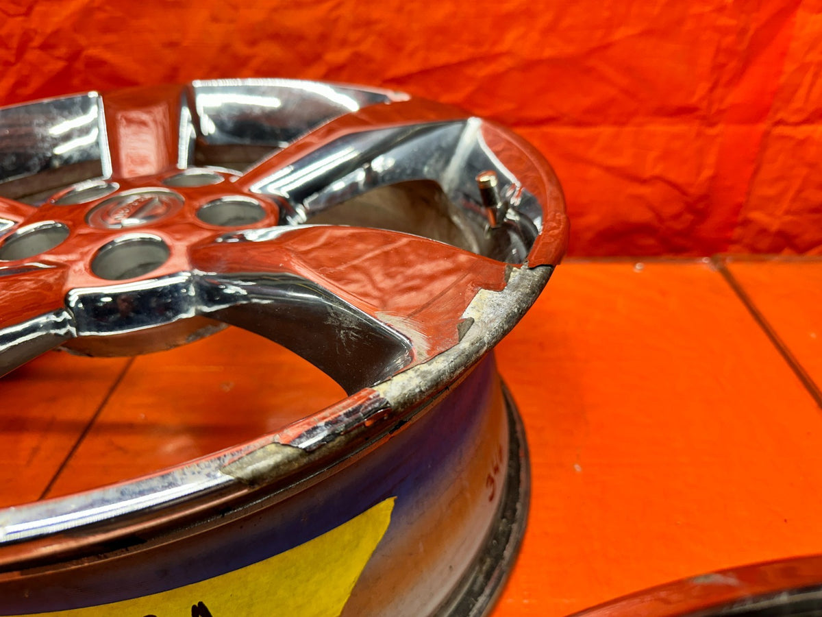 03-08 NISSAN 350Z - 5 SPOKE CHROME WHEELS RIMS - OEM FACTORY OE #34614