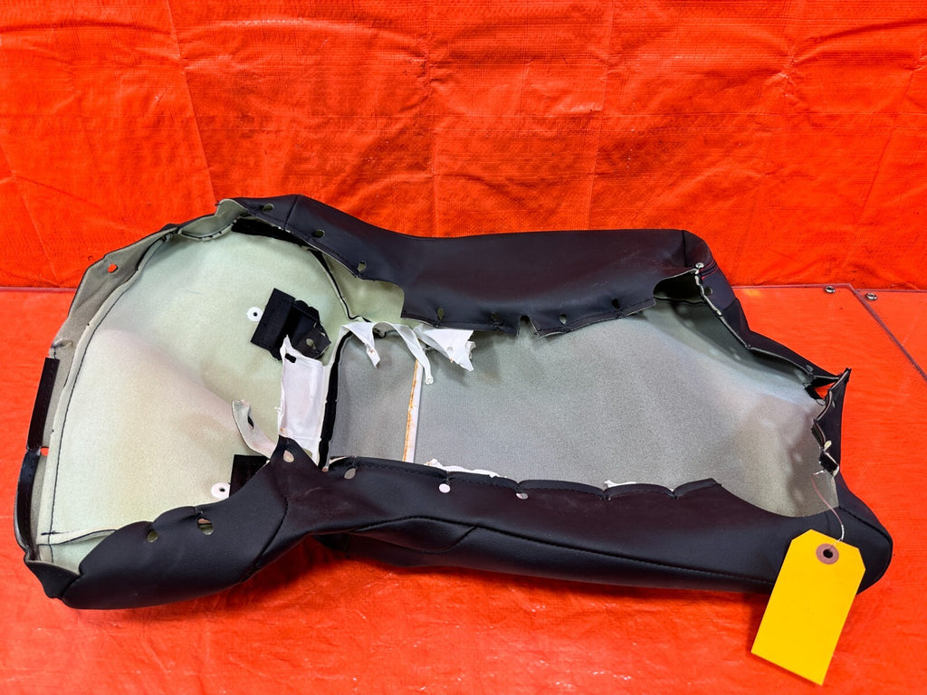 18 20 SUBARU BRZ   PASSENGER RIGHT REAR LOWER SEAT SKIN LEATHER WRAP   OEM #2926