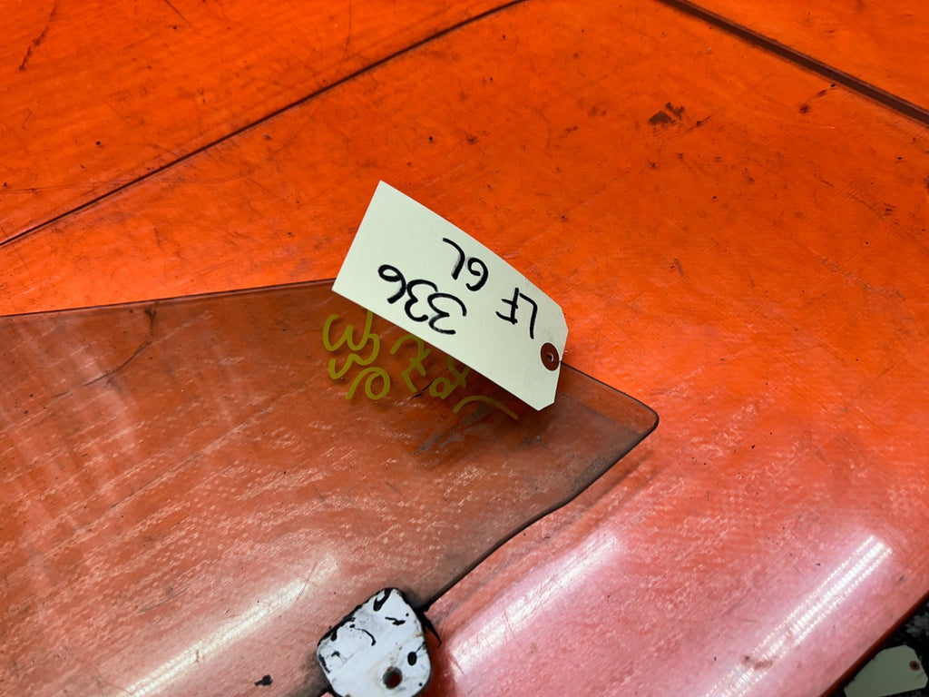 97 01 HONDA PRELUDE 2.2L DRIVER LEFT DOOR DOORGLASS WINDOW GLASS OEM #33616