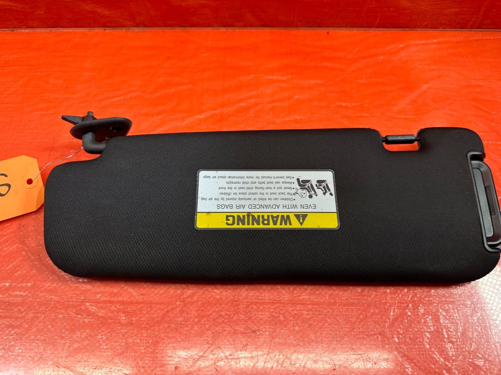 13 16 HYUNDAI GENESIS COUPE   PASSENGER RIGHT SUN VISOR   W/O SUNROOF   OEM #2196