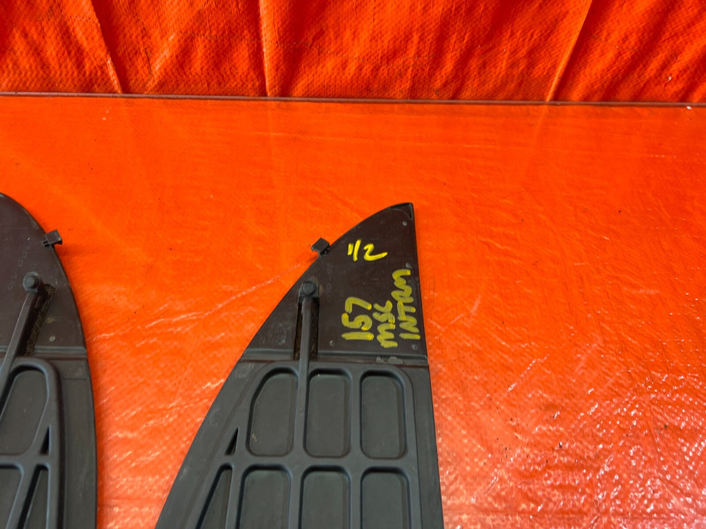 90 91 HONDA CRX REAR QUARTER PANEL TRIM STORAGE COMPARTEMNT COVER LEFT RIGHT 15714
