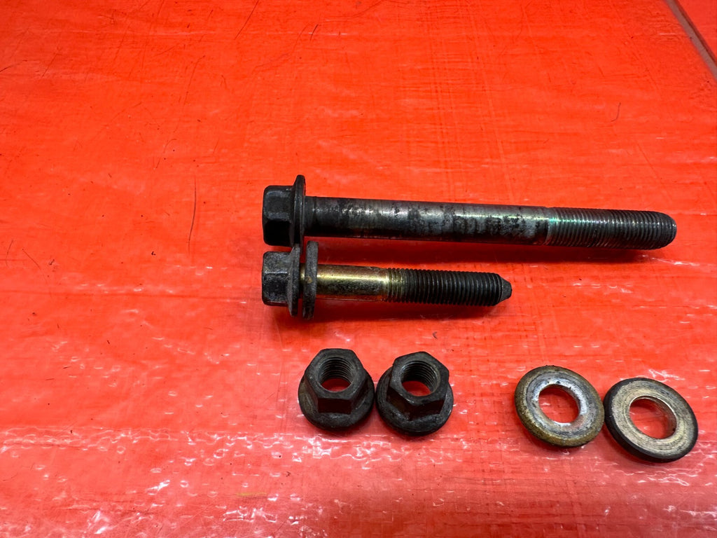 93 97 HONDA DEL SOL   DRIVER LEFT ENGINE MOTOR MOUNT BOLTS NUTS HARDWARE OEM 2272