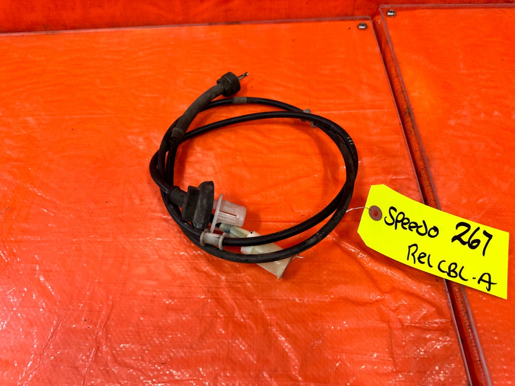 90 97 MAZDA MX 5 MIATA   GAUGE CLUSTER SPEEDOMETER CABLE   MANUAL   OEM #2677