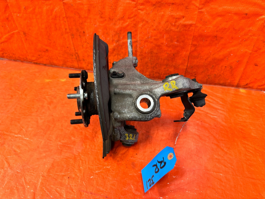 09 14 ACURA TSX   PASSENGER RIGHT REAR   SPINDLE KNUCKLE HUB W/ ARMS   OEM #305 5