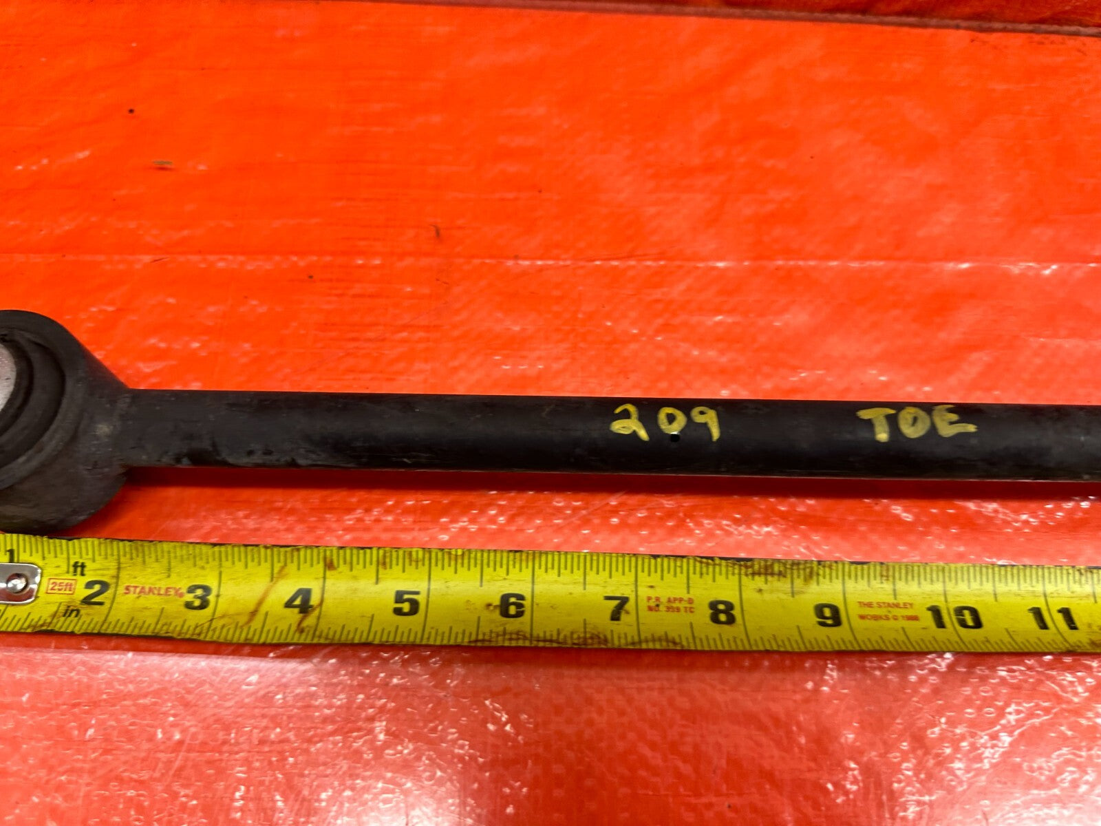 04 08 ACURA TSX   PASSENGER RIGHT REAR CONTROL ARM   15.5 INCH LENGTH   OEM 2098