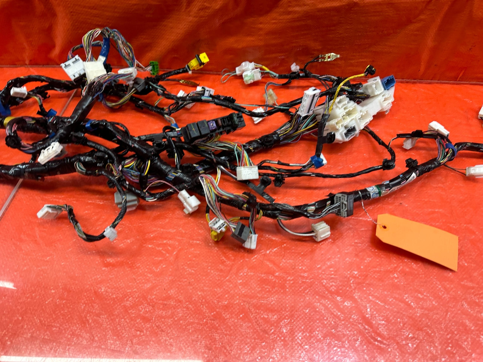 2013 LANCER EVOLUTION X EVO 10 MR DASHBOARD DASH PANEL CLUSTER WIRE HARNESS #2068