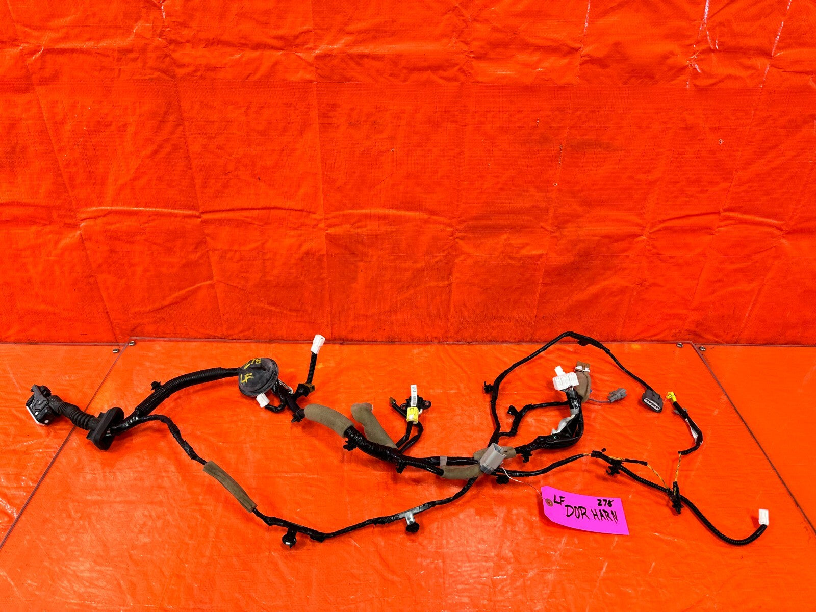 2013 13 INFINITI G37 S CONVERTIBLE   DRIVER LEFT FRONT DOOR WIRE HARNESS OEM 2780
