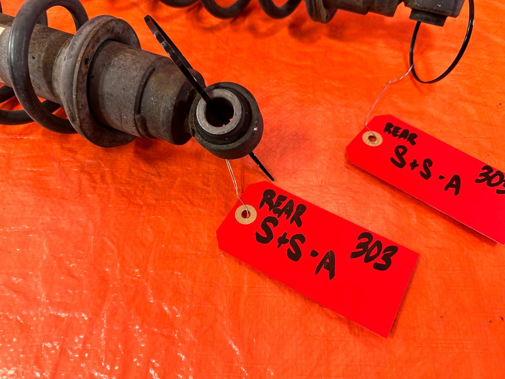 09 11 MAZDA RX8 RX 8   REAR SHOCKS & SPRINGS LEFT AND RIGHT FACTORY OEM #3031