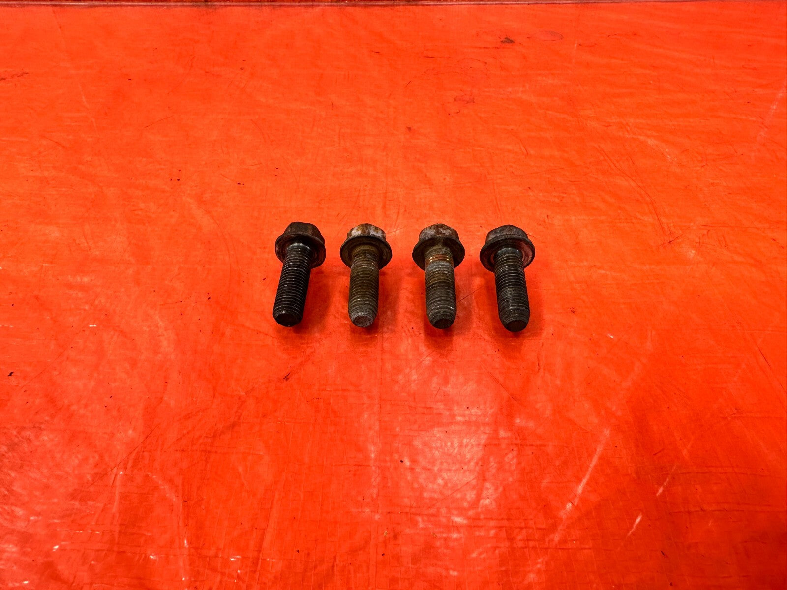 94 01 ACURA INTEGRA AUTOMATIC LOWER TRANSMISSION BRACKET BOLTS W TQ MT BOLTS 2811
