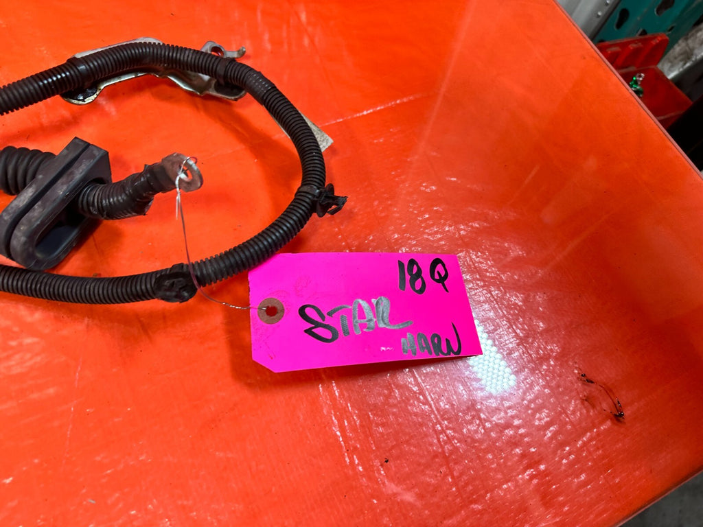 16 20 INFINITI Q50   3.0L   POSITIVE TERMINAL CHARGE STARTER HARNESS   OEM #18Q7