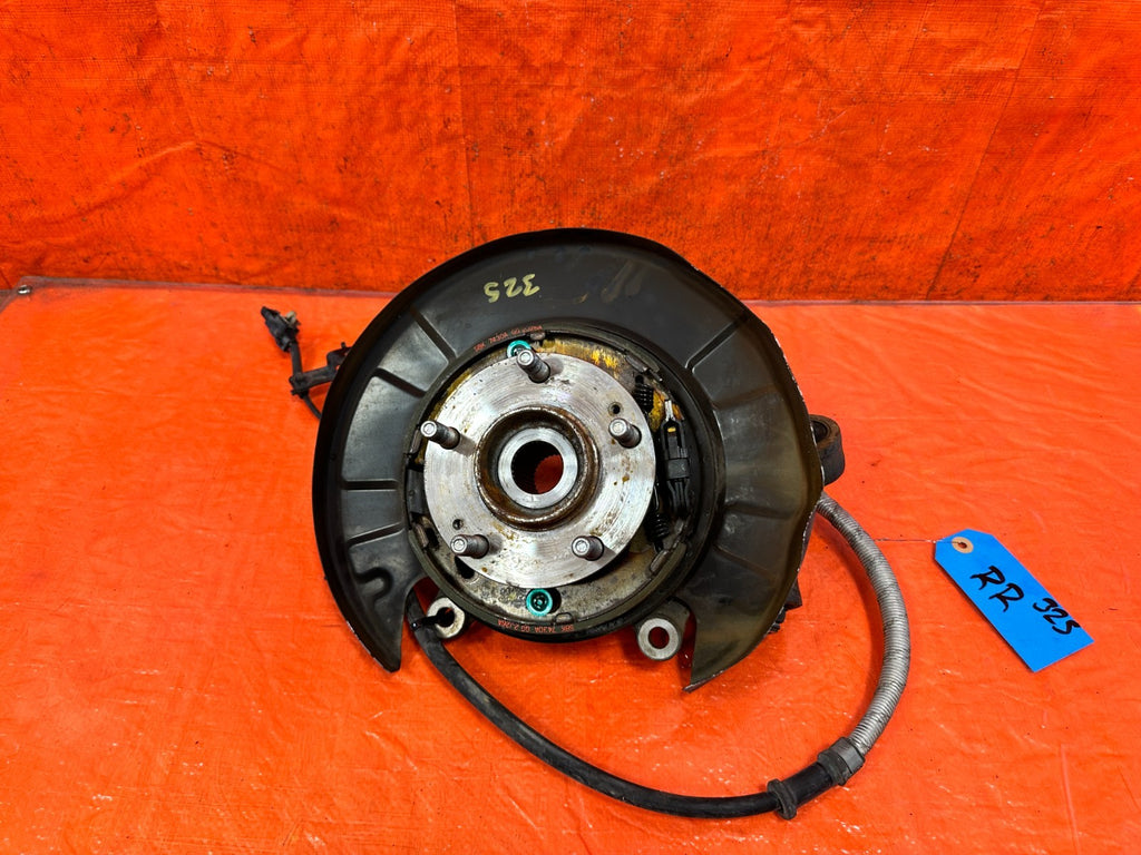 10 16 HYUNDAI GENESIS COUPE   PASSENGER RIGHT REAR SPINDLE KNUCKLE HUB OEM #3251