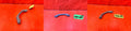 96 00 HONDA CIVIC SEDAN 4D   INTERIOR HEADLINER GRAB HANDLES   OEM 2970