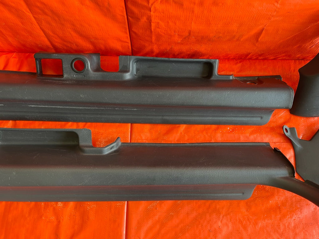96 00 HONDA CIVIC   2D COUPE   FLOOR PILLAR KICK PANEL SET   LEFT RIGHT GRAY6