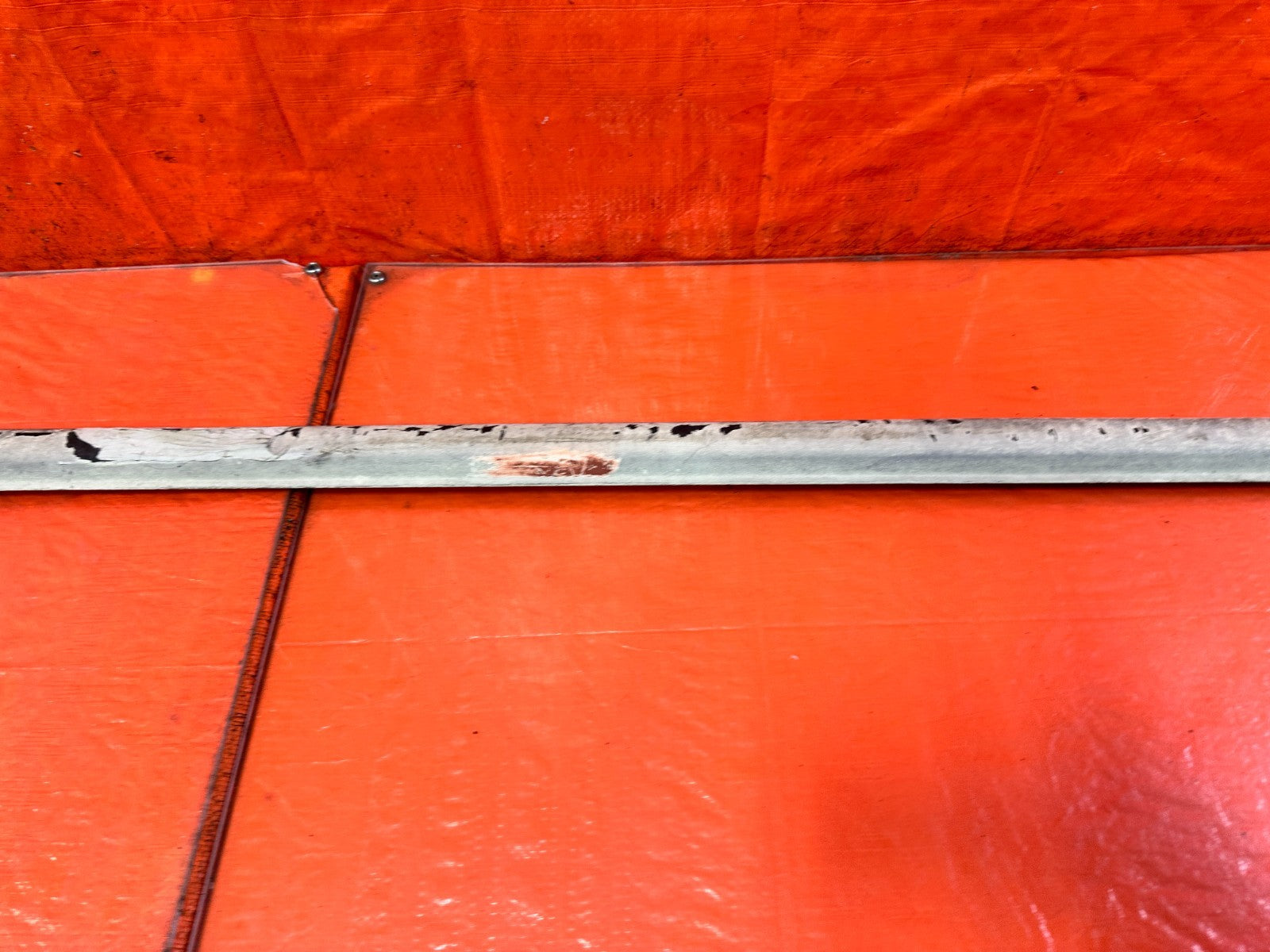 90 91 HONDA CIVIC HATCHBACK   DRIVER LEFT DOOR MOLDING IMPACT STRIP   OEM #3256