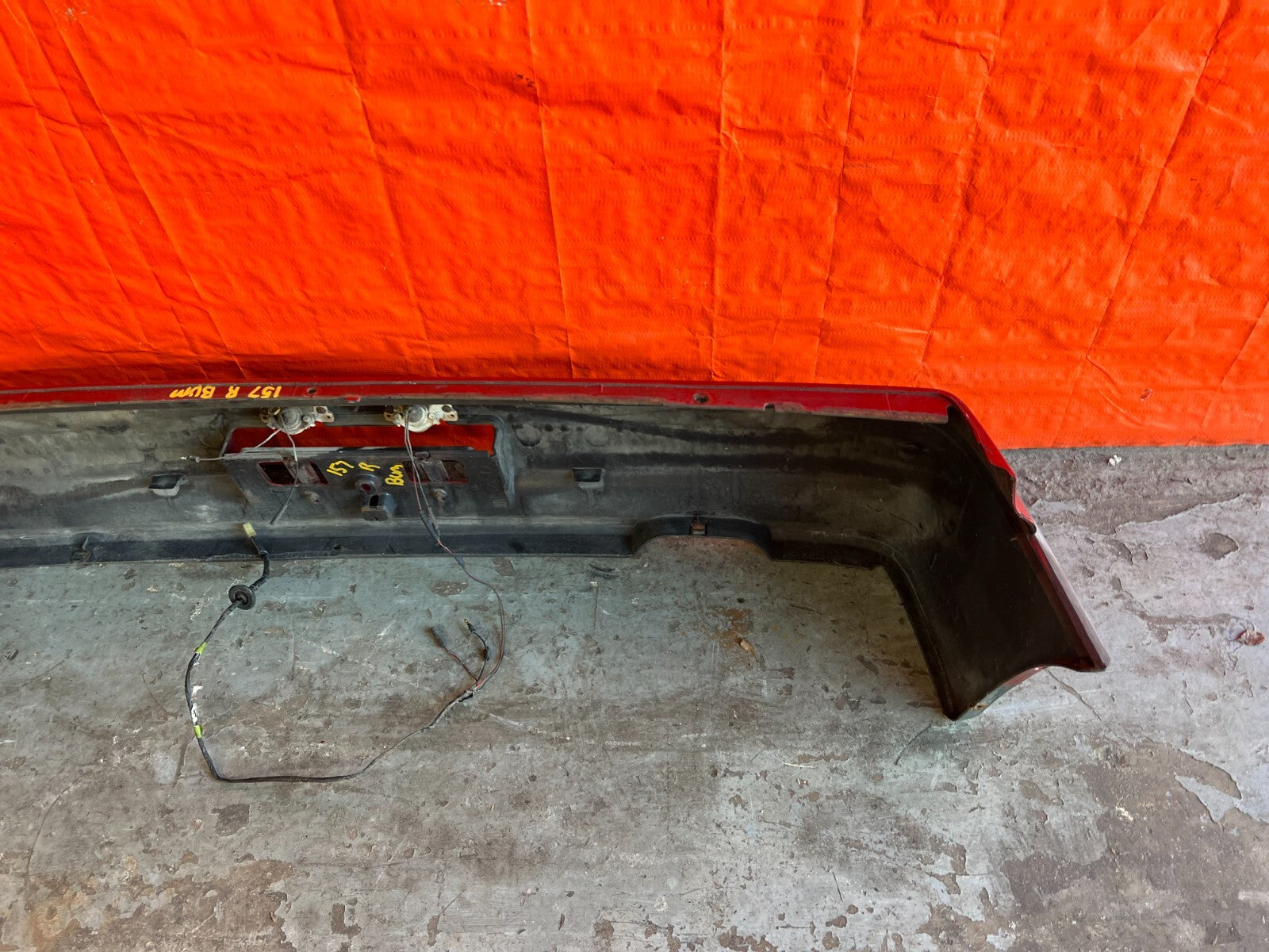 90 91 HONDA CRX   REAR BUMPER COVER   OEM FACTORY #15712