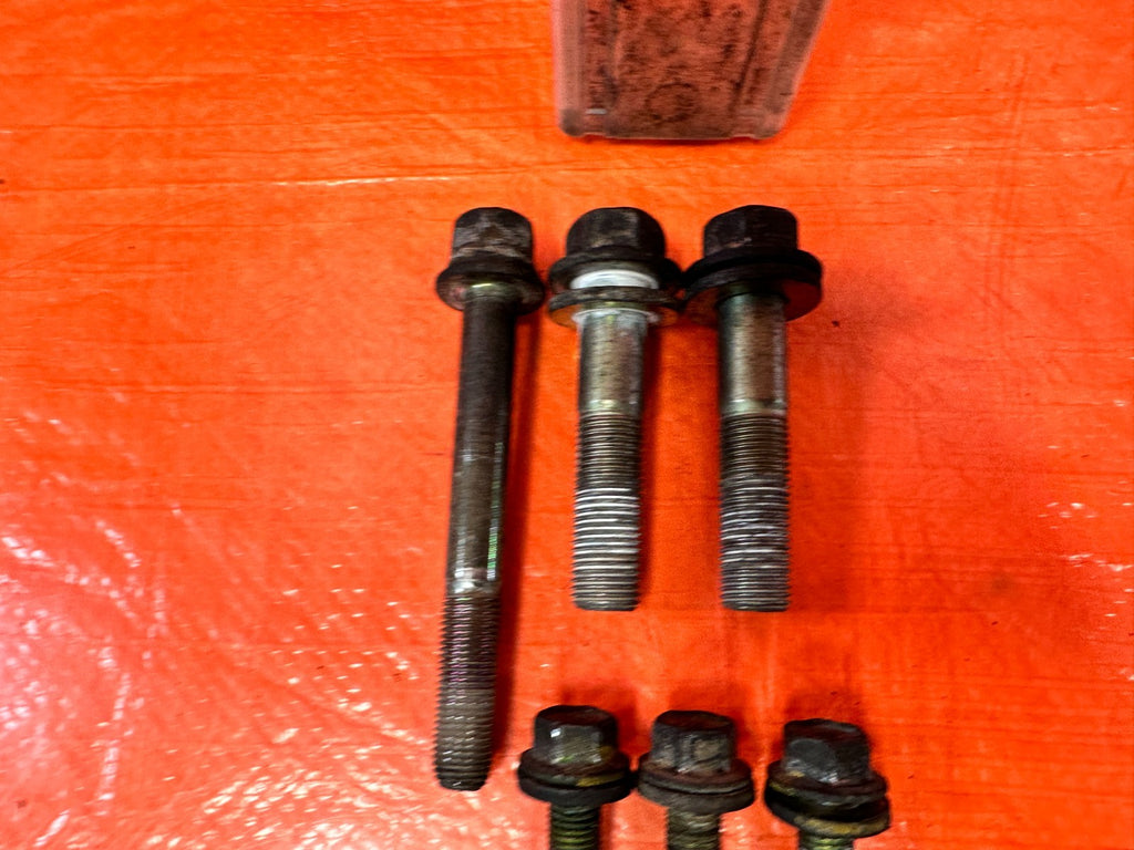 92 95 HONDA CIVIC   D16 D15 B16 REAR MOTOR MOUNT TRANSMISSION BRACKET BOLTS 3274
