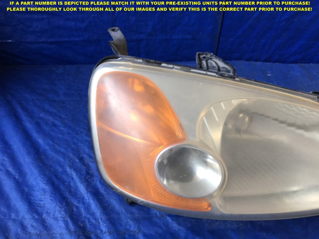 OEM 2001 2002 2003 HONDA CIVIC PASSENGER RIGHT HEADLIGHT  3