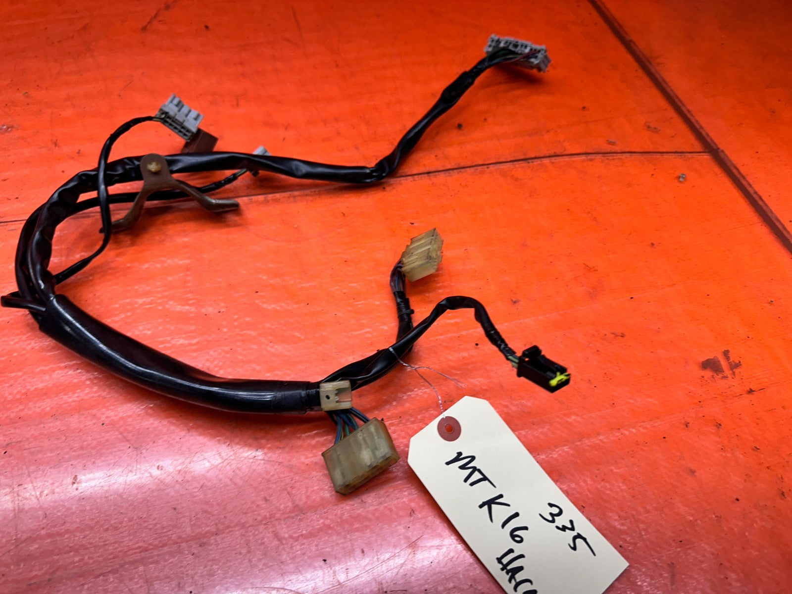 97 01 HONDA PRELUDE 2.2L MT MANUAL IGNITION KEY SWITCH WIRE WIRING HARNESS #3356