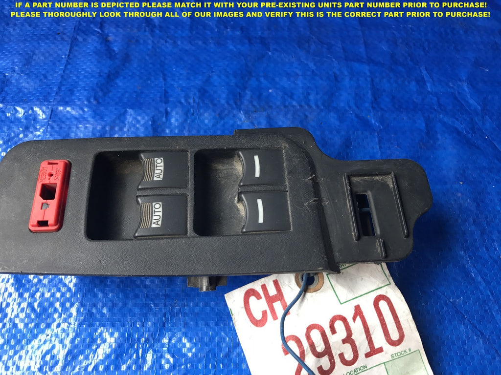 OEM 2004 2005 2006 2007 ACURA TL DRIVER LEFT MASTER WINDOW SWITCH  35750 SEP A011