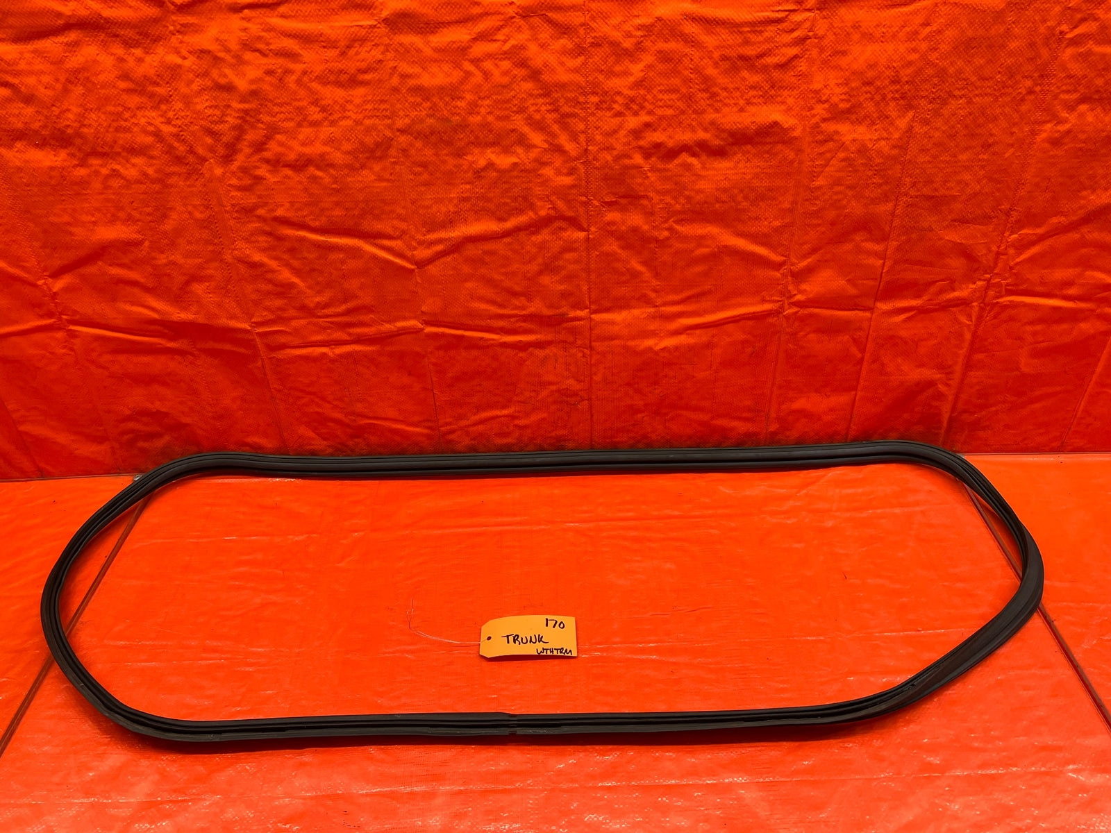 15 20 SUBARU WRX STI   REAR TRUNK WEATHER STRIP GASKET SEAL   OEM FACTORY #1700