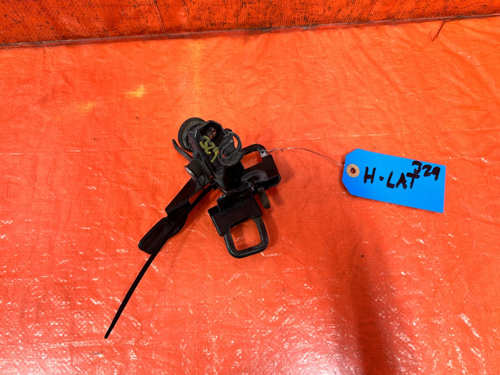 08 15 INFINITI G37 Q60 FRONT HOOD LATCH LOCK CATCH RELEASE WITH SPRING OEM #3290