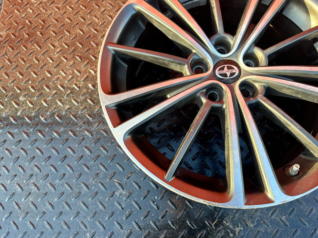 13 16 SCION FRS   15 SPOKE WHEEL RIM 17x7 5x100 +48   OEM FACTORY #293 24
