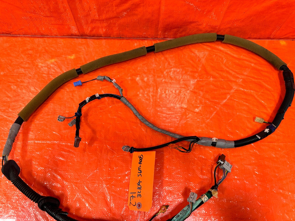 02 04 ACURA RSX TAILGATE HATCH LATCH WIRING HARNESS WIRE LOOM   OEM FACTORY #2719