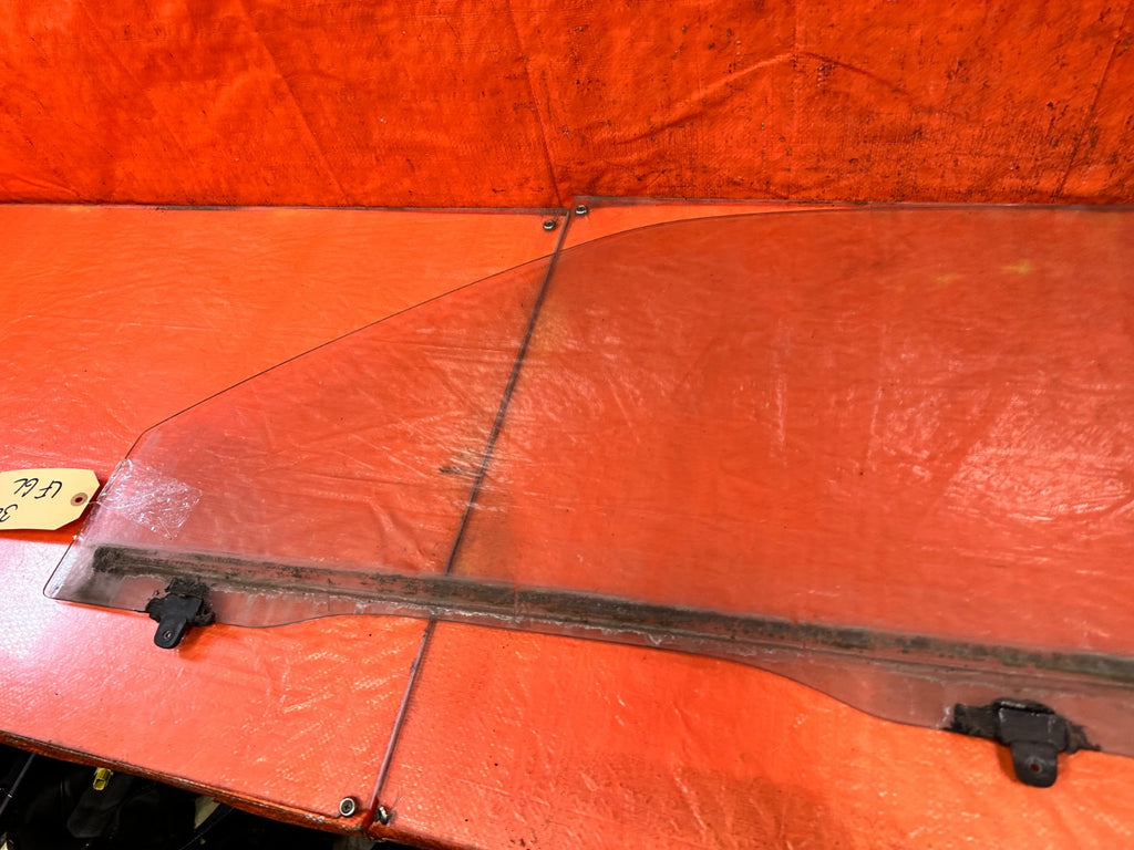 90 91 HONDA CIVIC HATCHBACK   DRIVER LEFT FRONT DOOR GLASS WINDOW OEM 3257