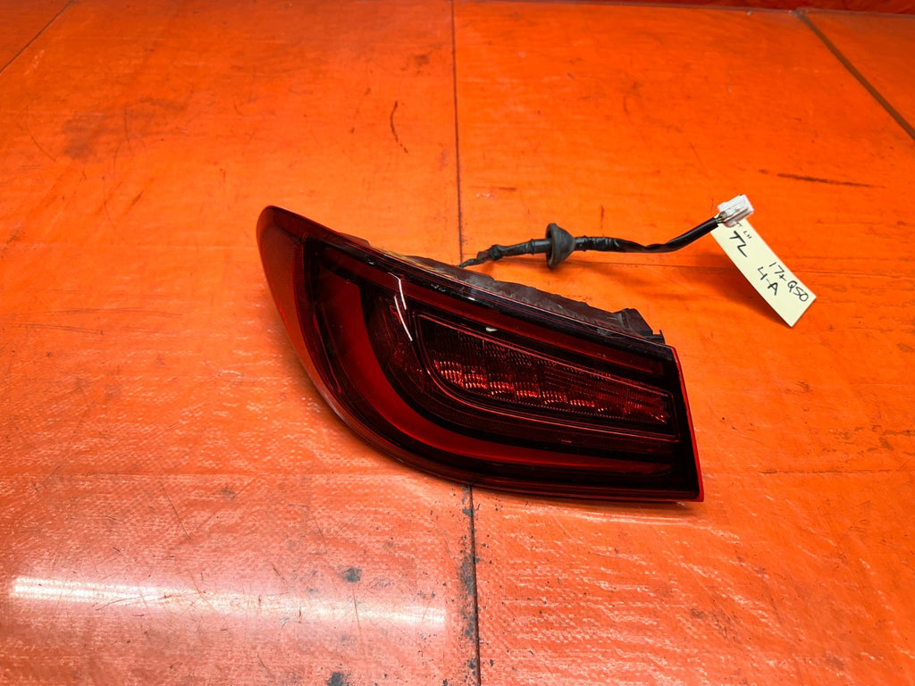 16 23 INFINITI Q60 2D LEFT DRIVER OUTER TAIL LIGHT LAMP ASSEMBLY OEM0