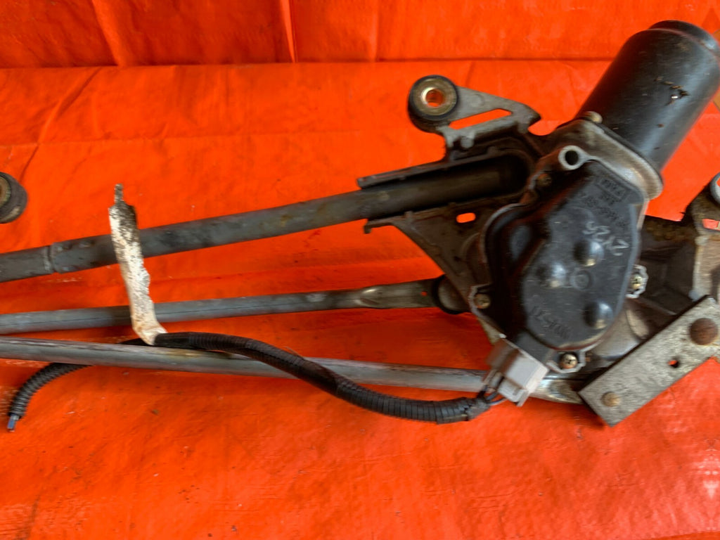 OEM 2003 03 ACURA RSX TYPE S   WINDSHIELD WIPER MOTOR WITH LINKAGE W/ PIGTAILS4