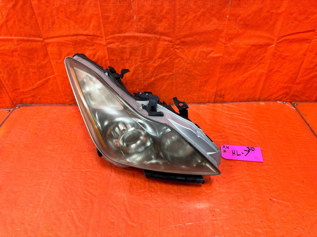 10 11 INFINITI G37 COUPE & CONVERTIBLE   PASSENGER RIGHT HEADLIGHT HEADLAMP OEM0