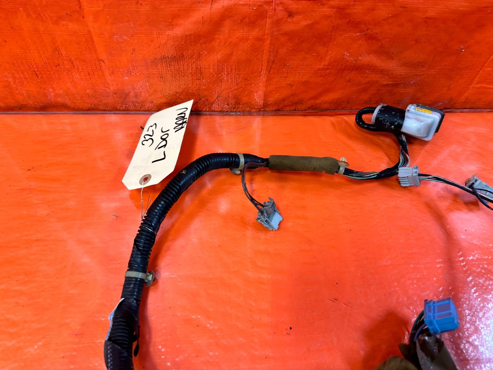 97 98 HONDA PRELUDE   DRIVER LEFT DOOR WIRING HARNESS WIRE LOOM   OEM #3235