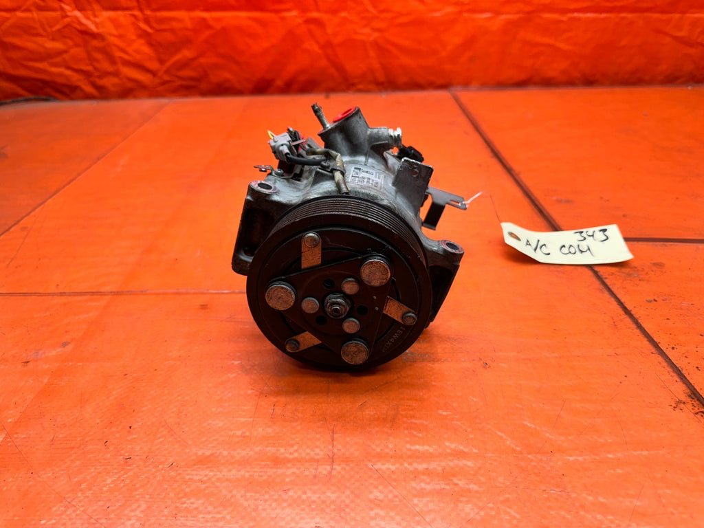 14-15 INFINITI Q50 3.7L VQ37VHR A/C AIR CONDITIONING COMPRESSOR PUMP OEM #3438