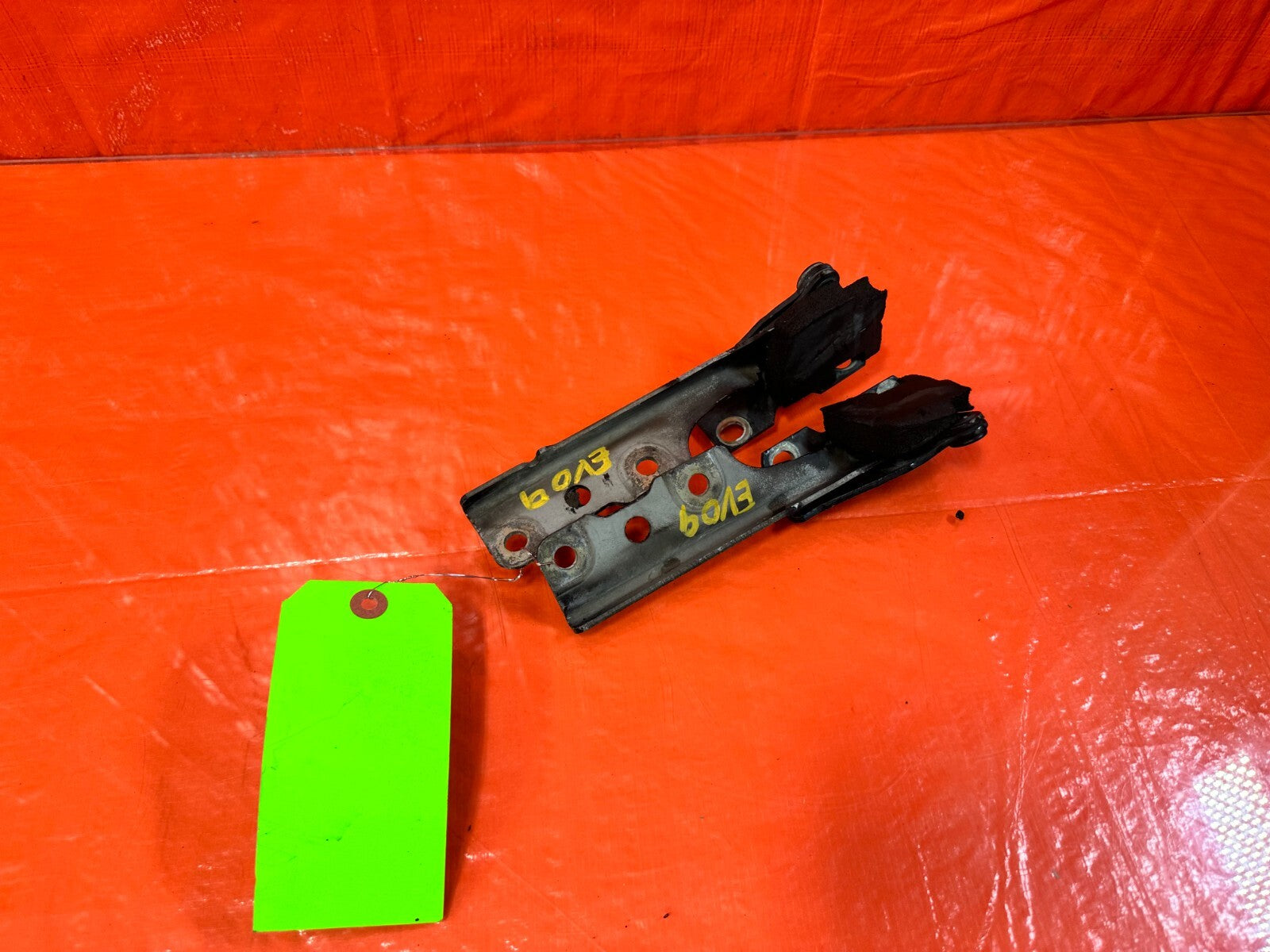 03 06 LANCER EVOLUTION VIII 8 EVO IX 9   LEFT RIGHT HOOD HINGES OEM #EVO97