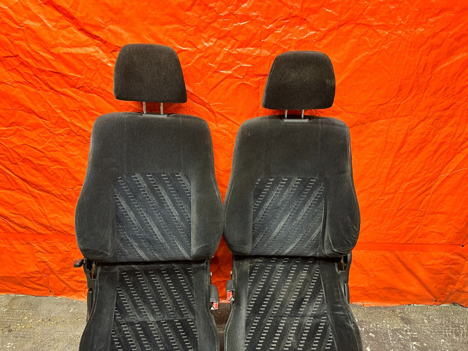 97 01 HONDA PRELUDE 2.2L HEATED FRONT SEATS DOOR PANELS WITH SWITCHES OEM #3354
