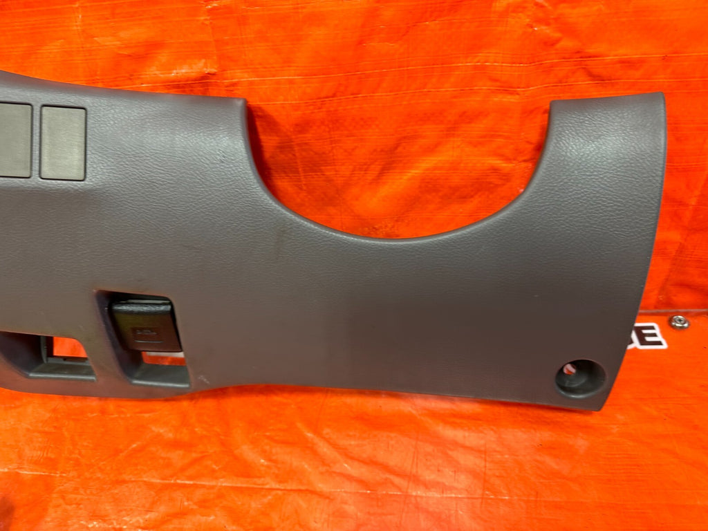 00 02 TOYOTA CELICA   KNEE TRIM UNDER STEERING COLUMN COVER   GRAY   OEM #2506