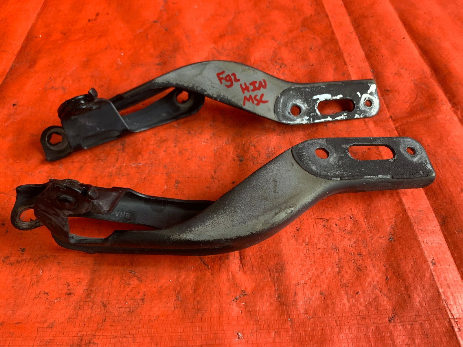 OEM 2008 08 HONDA CIVIC SI   HOOD HINGE SET   DRIVER LEFT PASSENGER RIGHT5