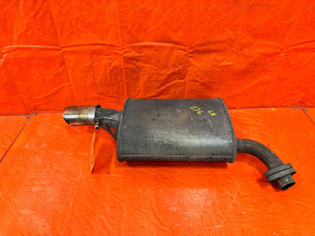 92 00 LEXUS SC300   FACTORY EXHAUST MUFFLER TAIL PIPE PAN   LEFT SIDE OEM #2760