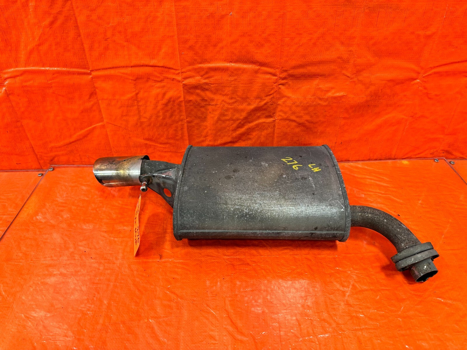 92 00 LEXUS SC300   FACTORY EXHAUST MUFFLER TAIL PIPE PAN   LEFT SIDE OEM #2760