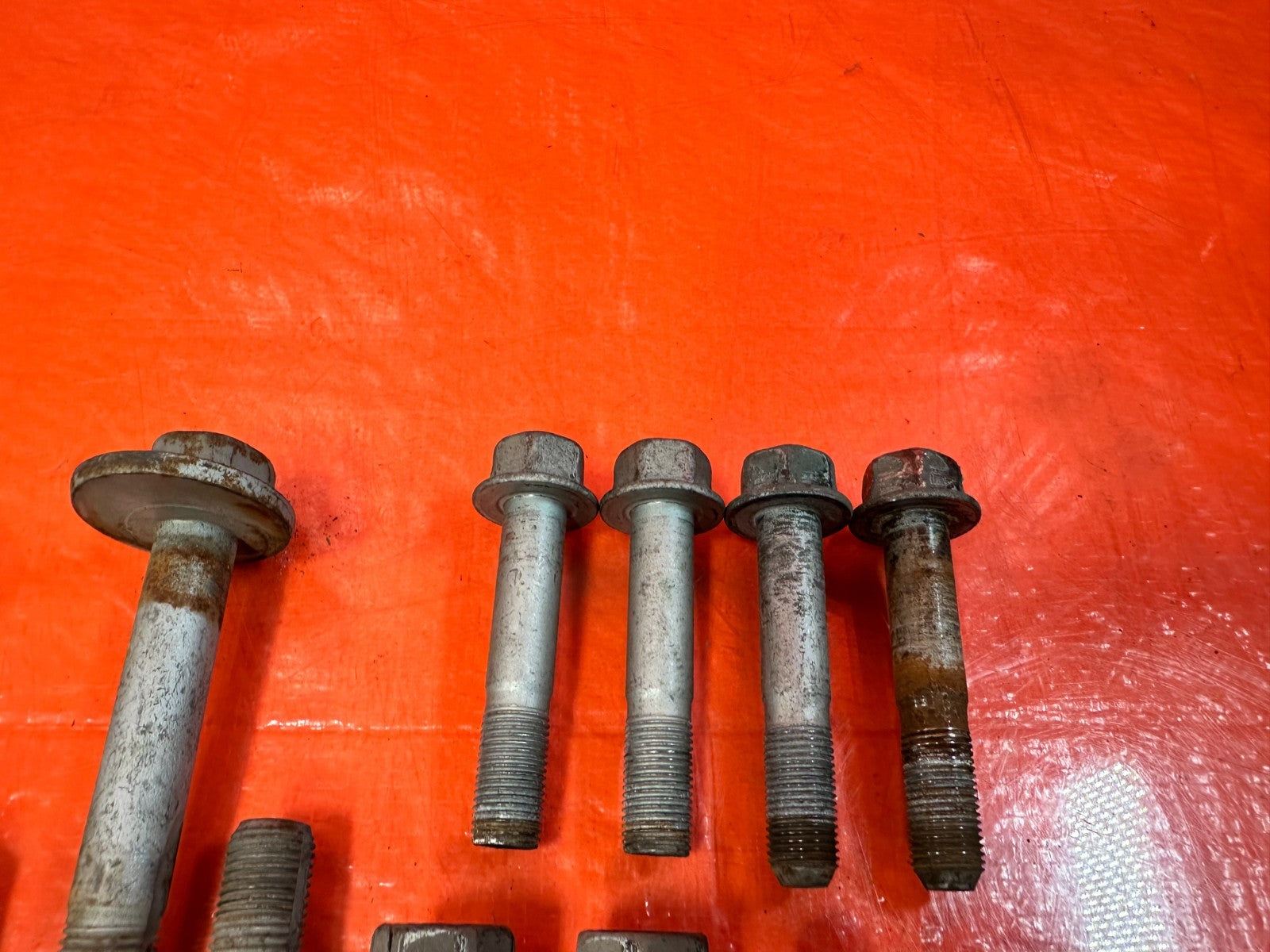 13 16 HYUNDAI GENESIS COUPE 3.8L   REAR TRAILING ARM CAMBER CASTER BOLTS #3024